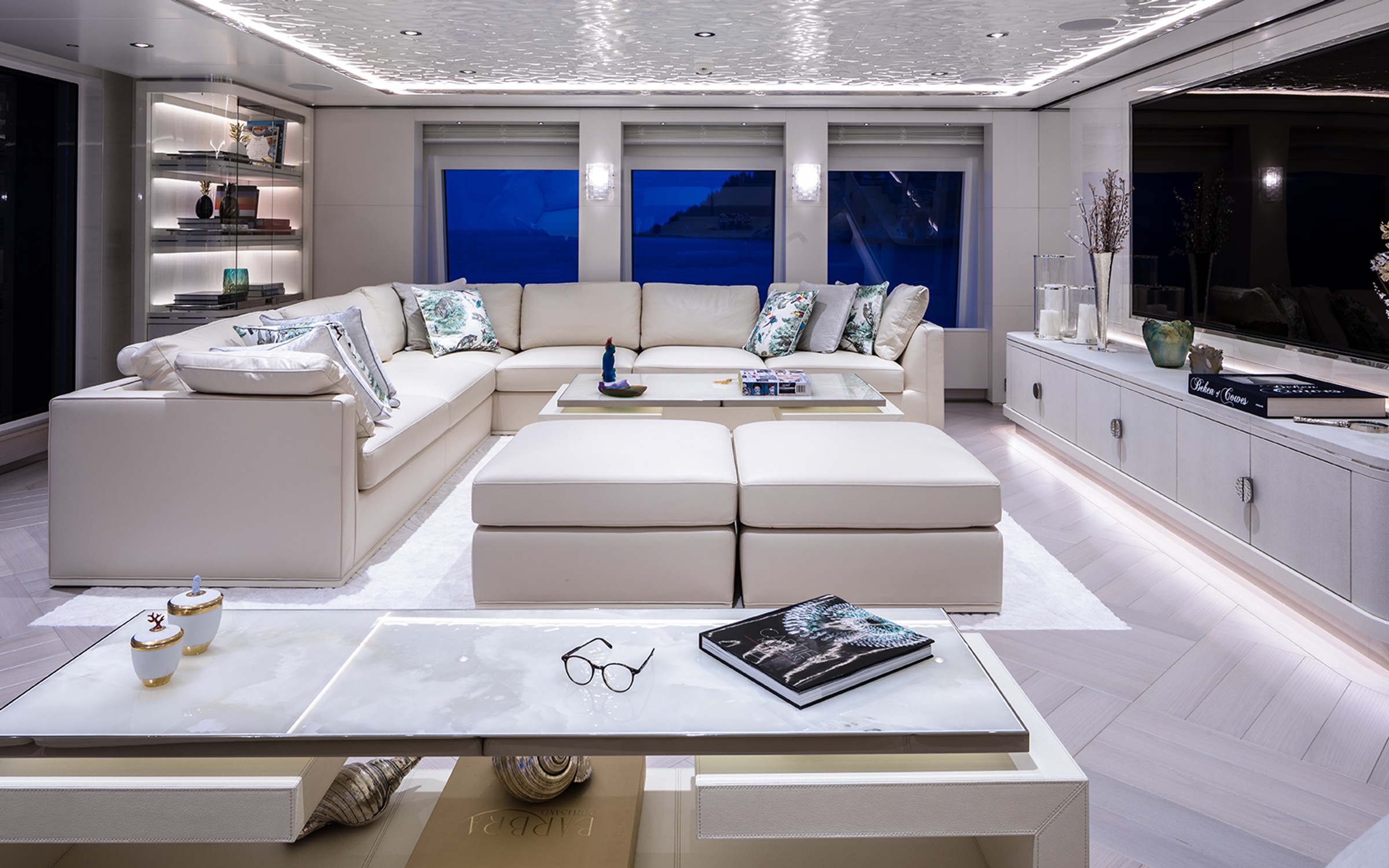 Razan, 47m new build superyacht, built by Turquoise Yachts, designed by H2 Yacht Design — photograph 16
