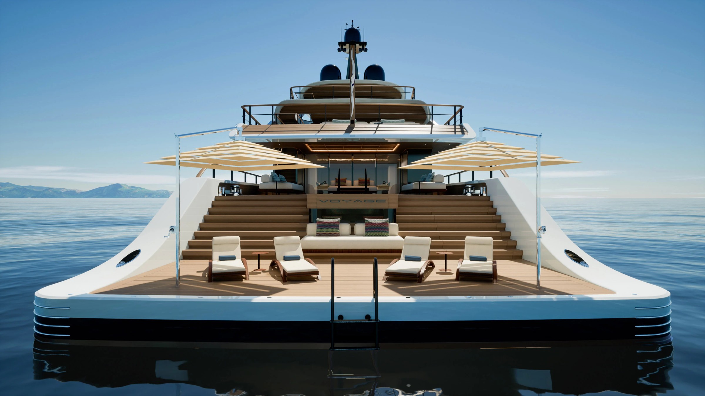 Voyage, 56.5m superyacht concept, designed by H2 Yacht Design — photograph 16