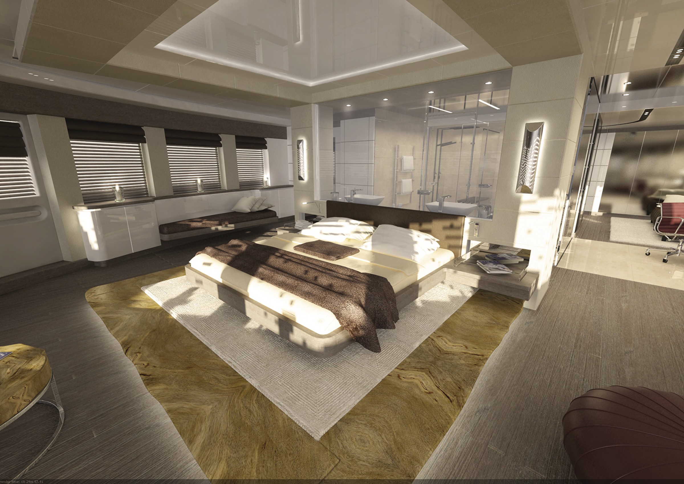 Mars, 90.00m superyacht concept, designed by H2 Yacht Design — photograph 4