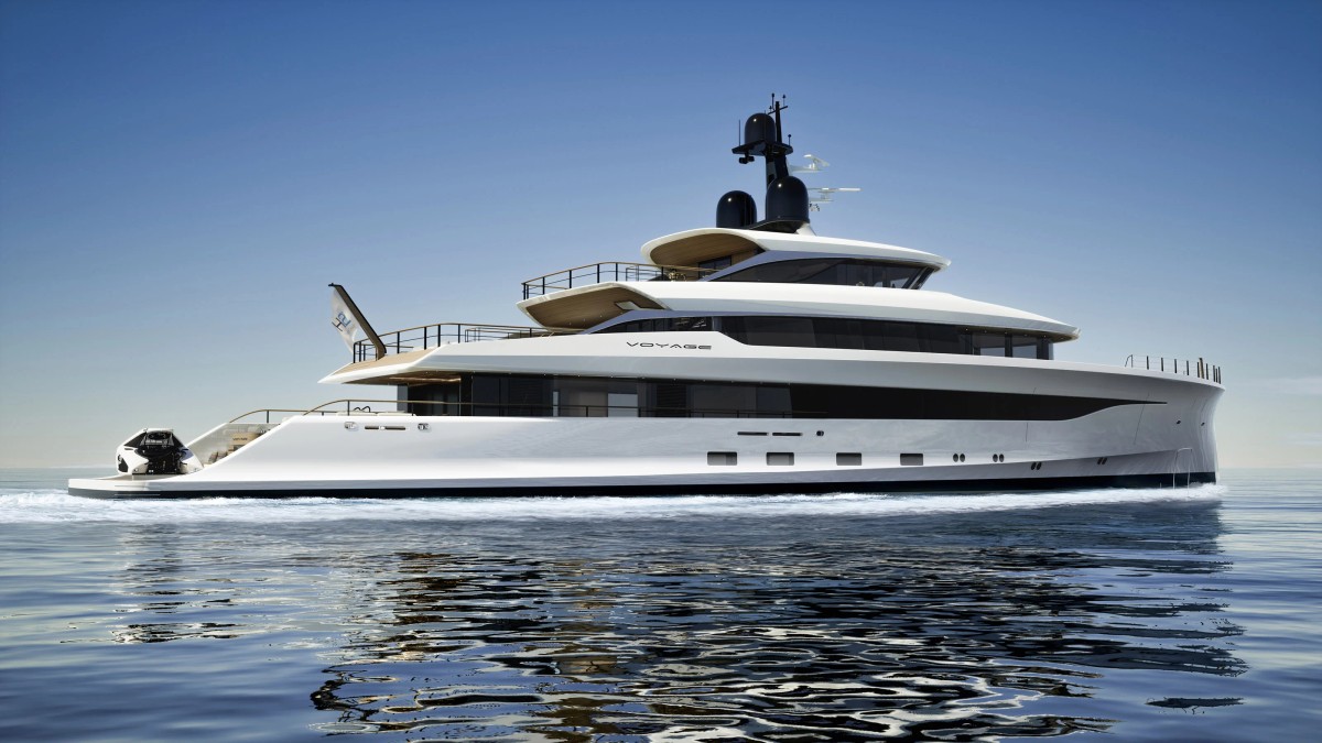 Voyage, 56.5m superyacht concept, designed by H2 Yacht Design — photograph 5