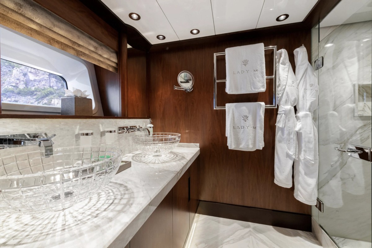 Dakota, 39m superyacht refit, built by Fitzroy Yachts, designed by H2 Yacht Design — photograph 23