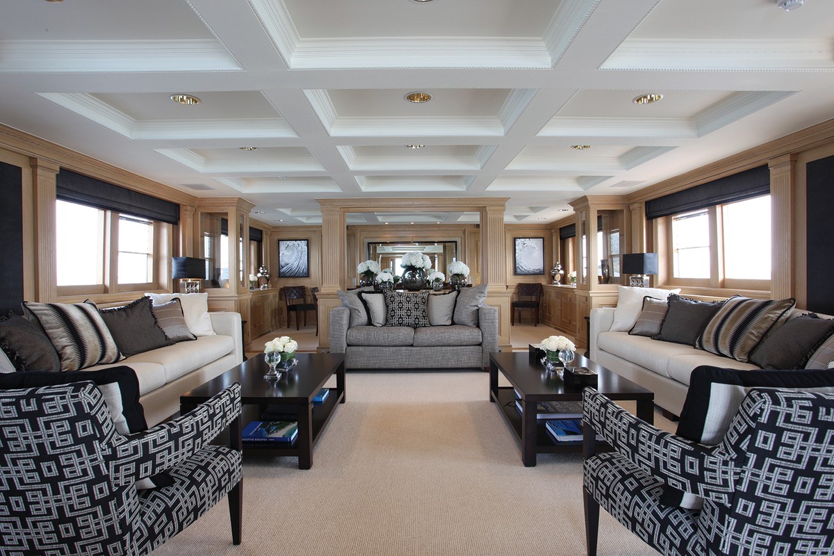 Mary Jean, 49m superyacht refit, built by Astilleros, designed by H2 Yacht Design — photograph 6