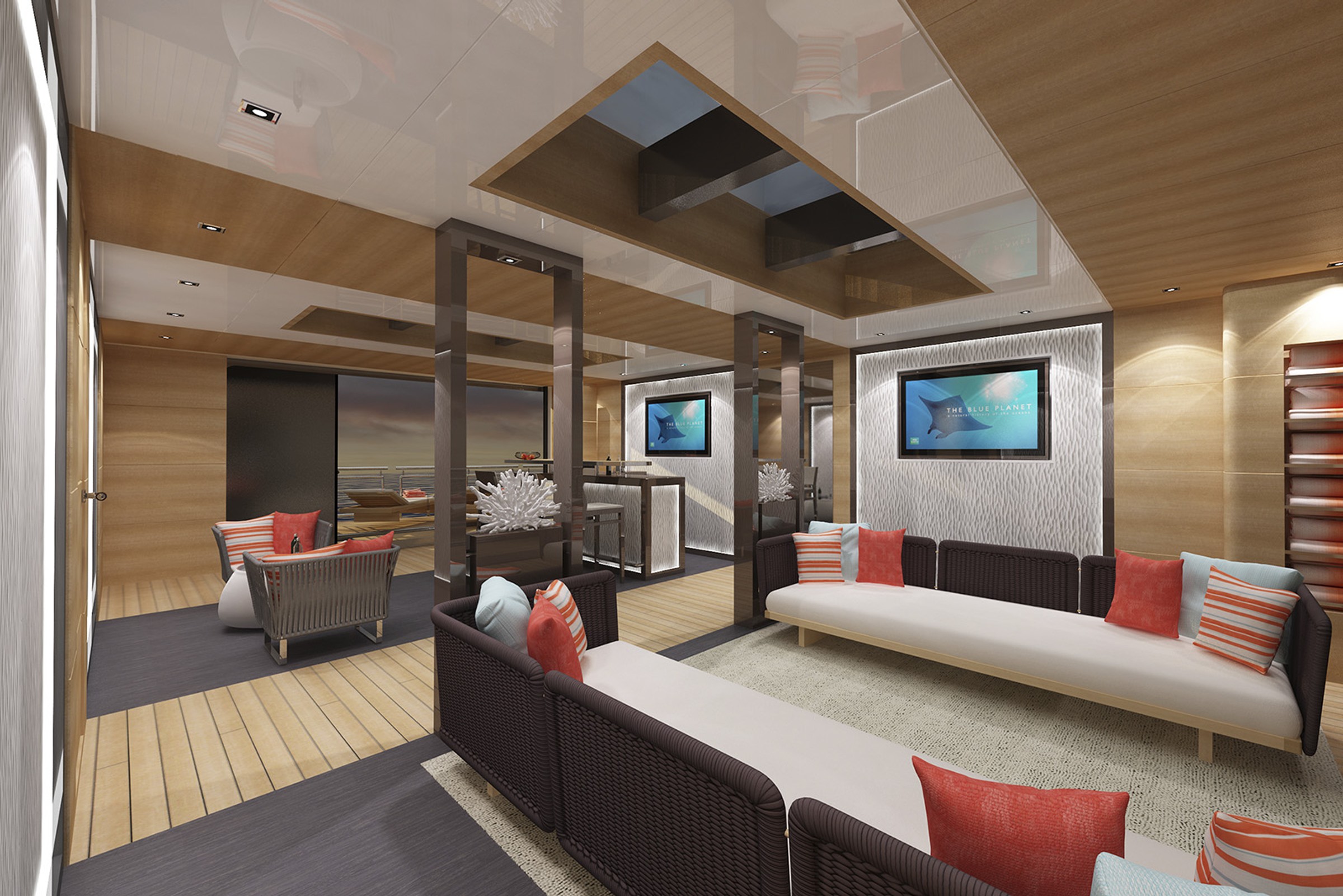 Dorries Maritime, 85.00m superyacht concept, designed by H2 Yacht Design — photograph 4