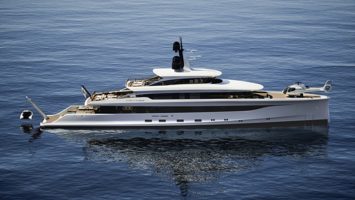 Voyage, 56.5m superyacht concept, designed by H2 Yacht Design — photograph 8