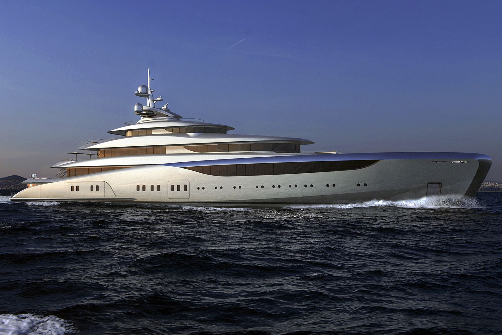 Dorries Maritime, 85.00m superyacht concept, designed by H2 Yacht Design