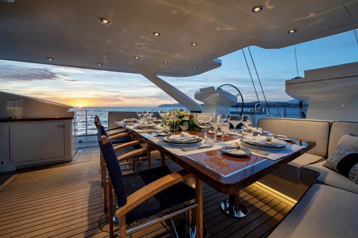 Dakota, 39m superyacht refit, built by Fitzroy Yachts, designed by H2 Yacht Design — photograph 5