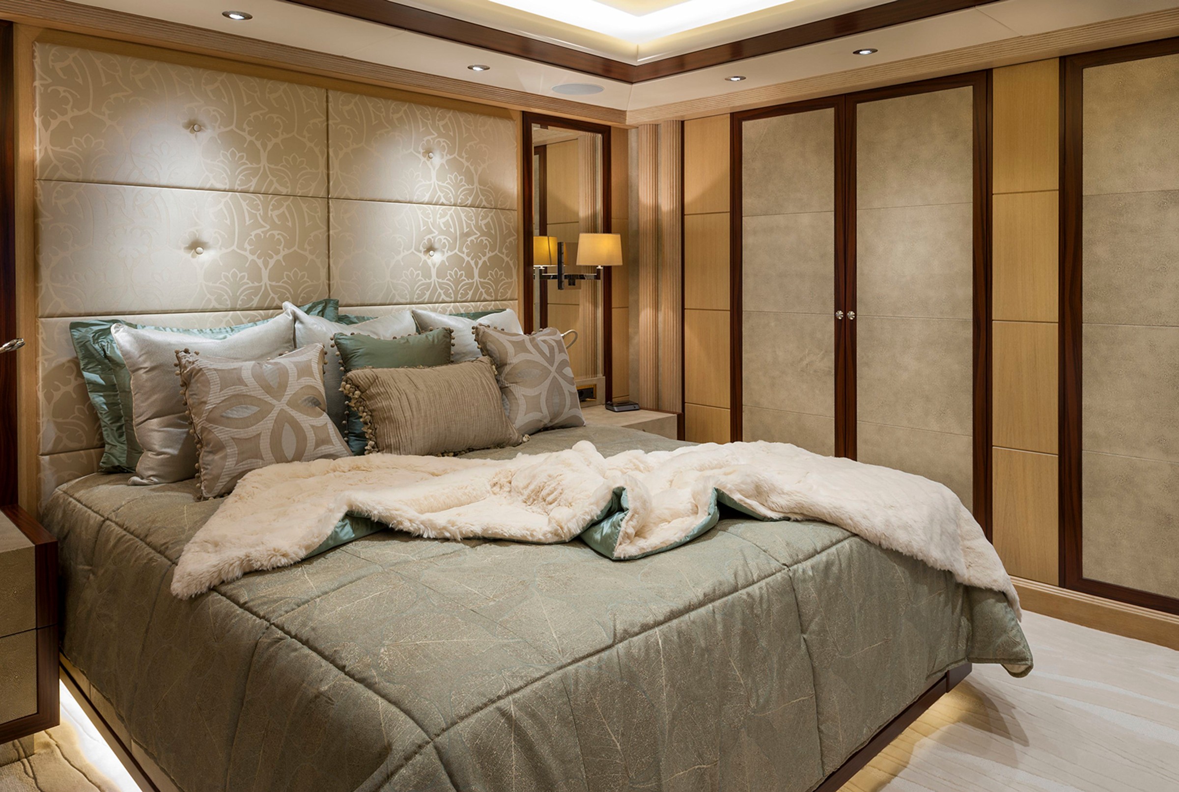 II Vagabondo, 65m superyacht refit, built by Dunya/Ursa, designed by H2 Yacht Design — photograph 1