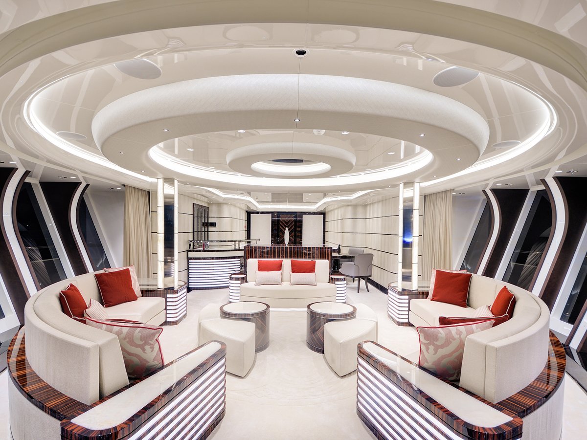 Victoria, 71m new build superyacht, built by AES Yacht, designed by H2 Yacht Design — photograph 2