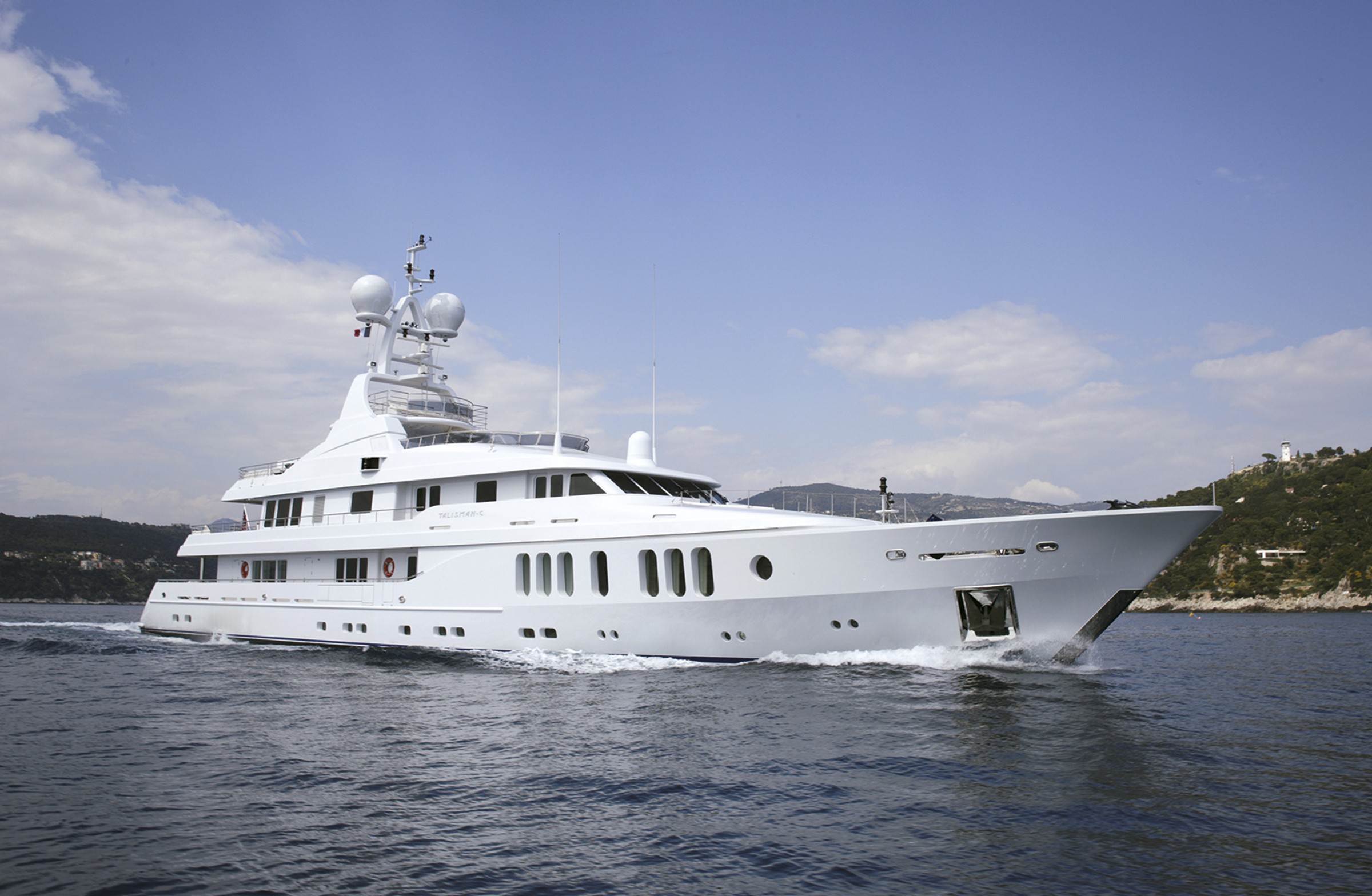 Talisman Maiton, 54m new build superyacht, built by Proteksan, designed by H2 Yacht Design — photograph 1