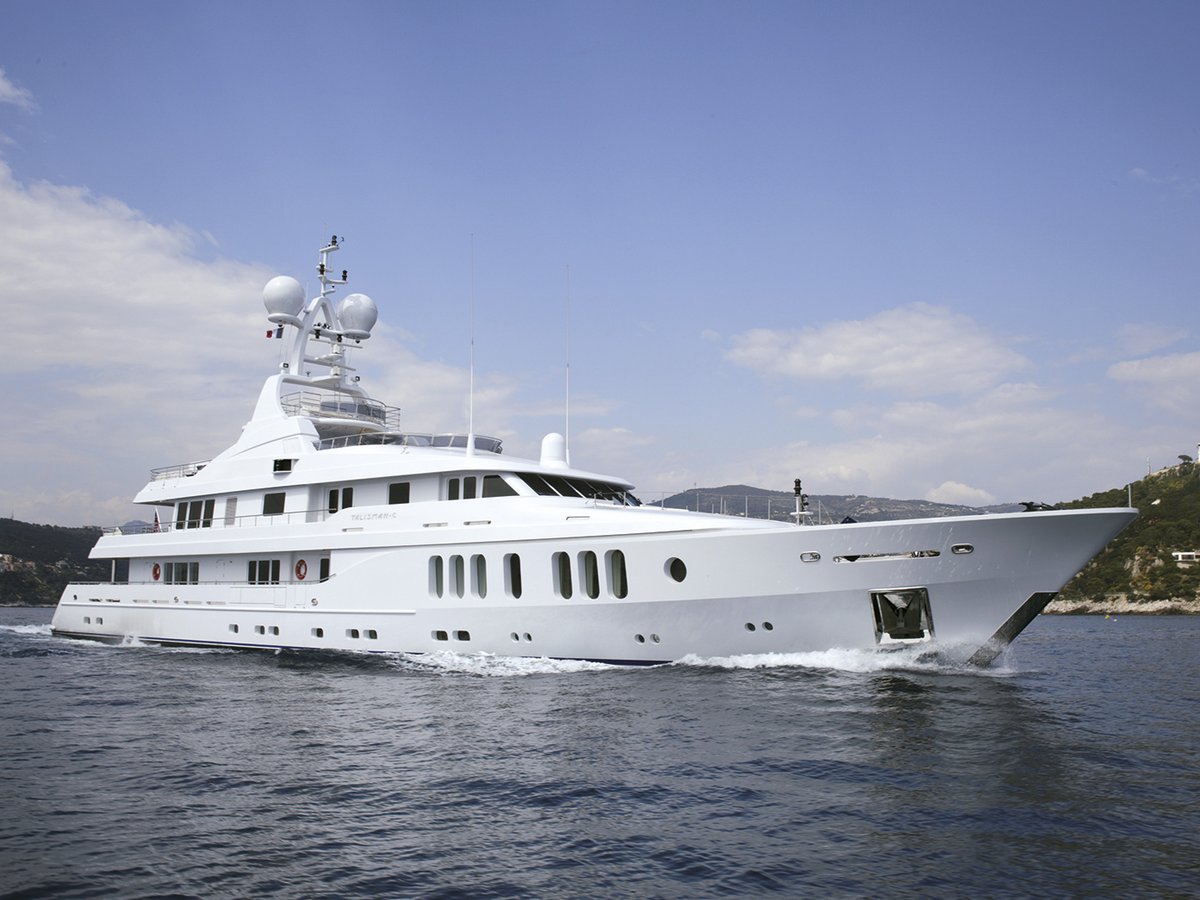 Talisman Maiton, 54m new build superyacht, built by Proteksan, designed by H2 Yacht Design — photograph 1
