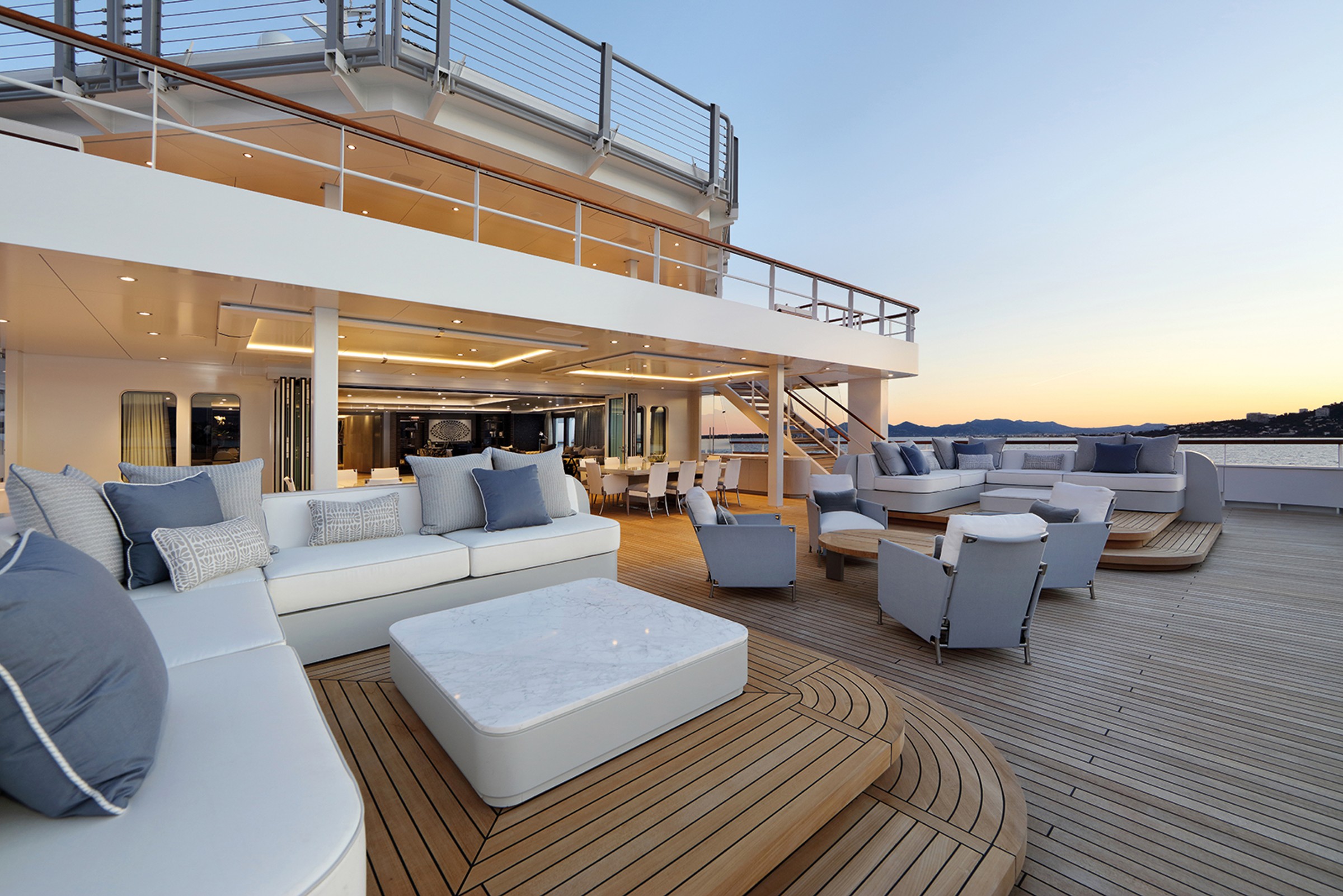 Andromeda, 107m new build superyacht, built by Kleven, designed by H2 Yacht Design — photograph 10