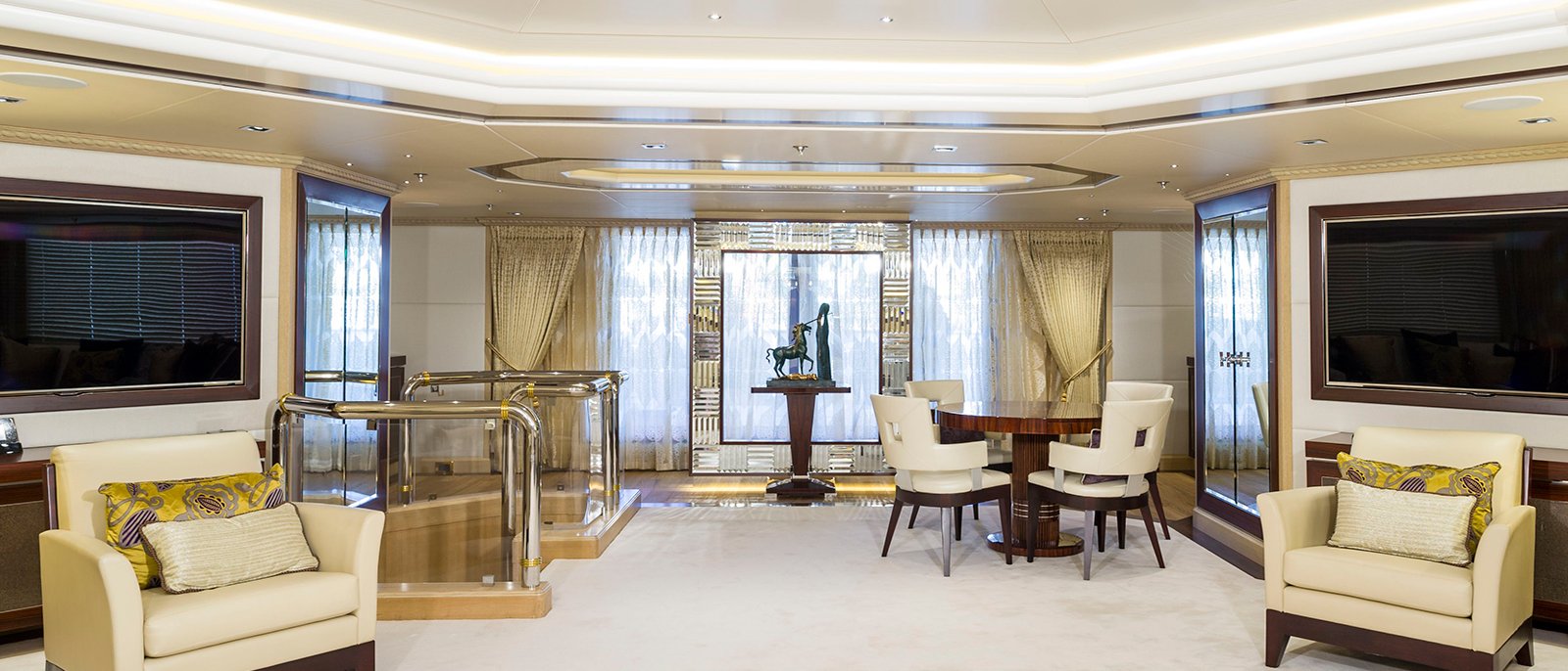 II Vagabondo, 65m superyacht refit, built by Dunya/Ursa, designed by H2 Yacht Design