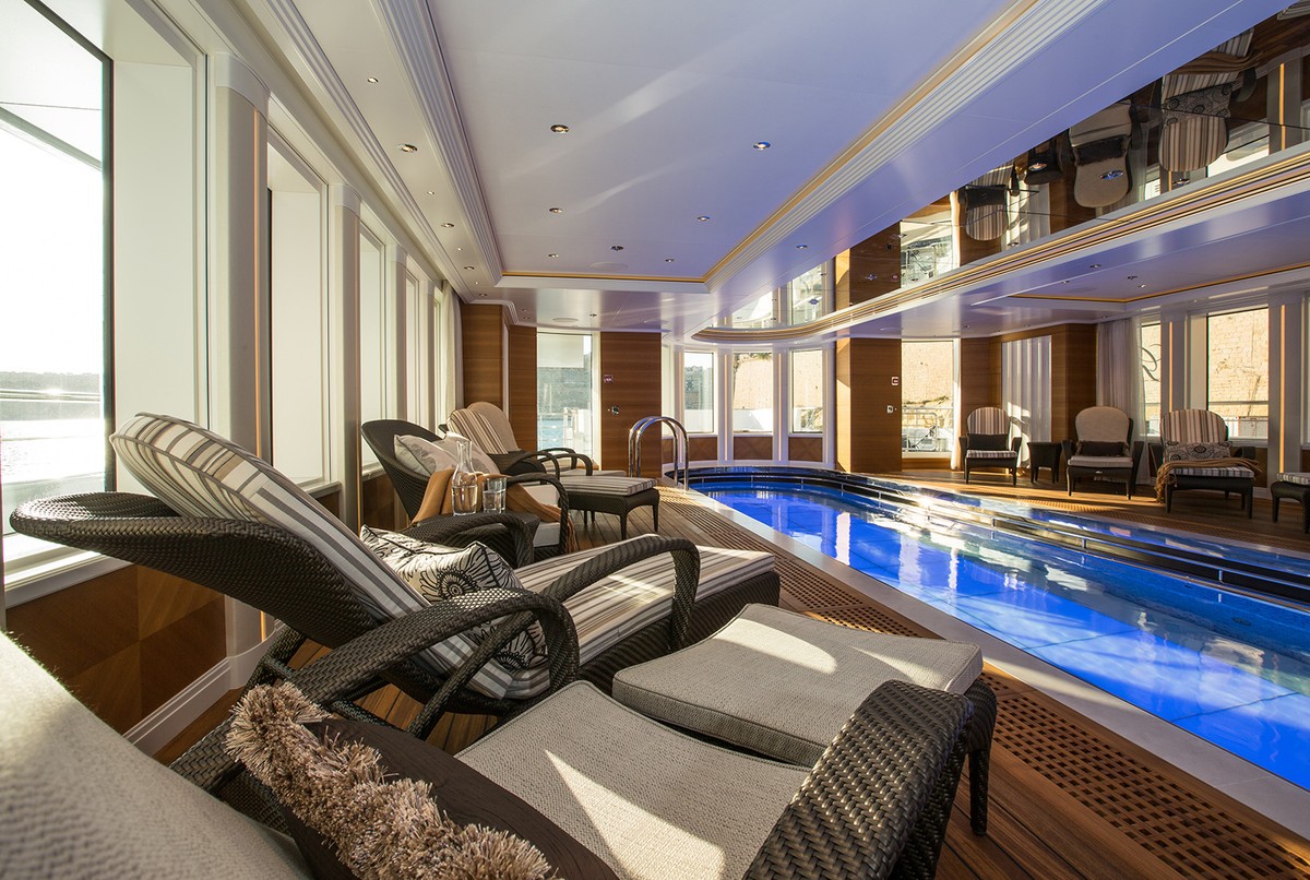 Graceful, 83m new build superyacht, built by Blohm+Voss, designed by H2 Yacht Design — photograph 12