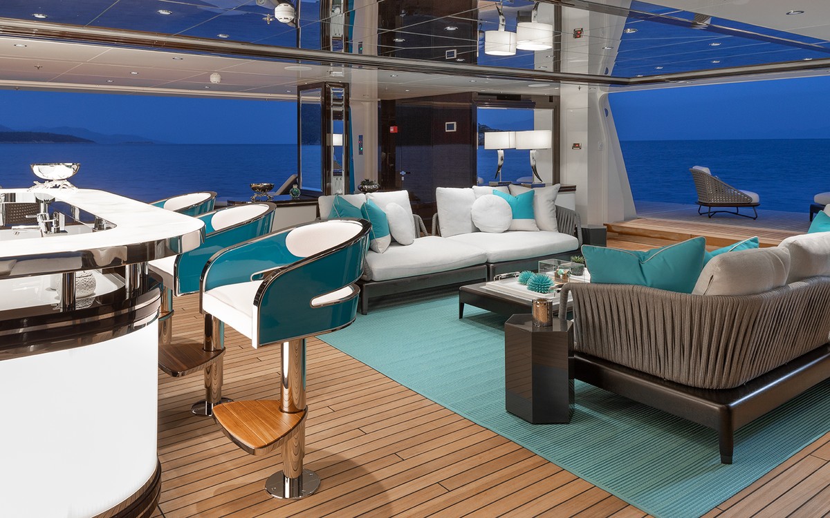 Go, 77m new build superyacht, built by Turquoise Yachts, designed by H2 Yacht Design — photograph 29