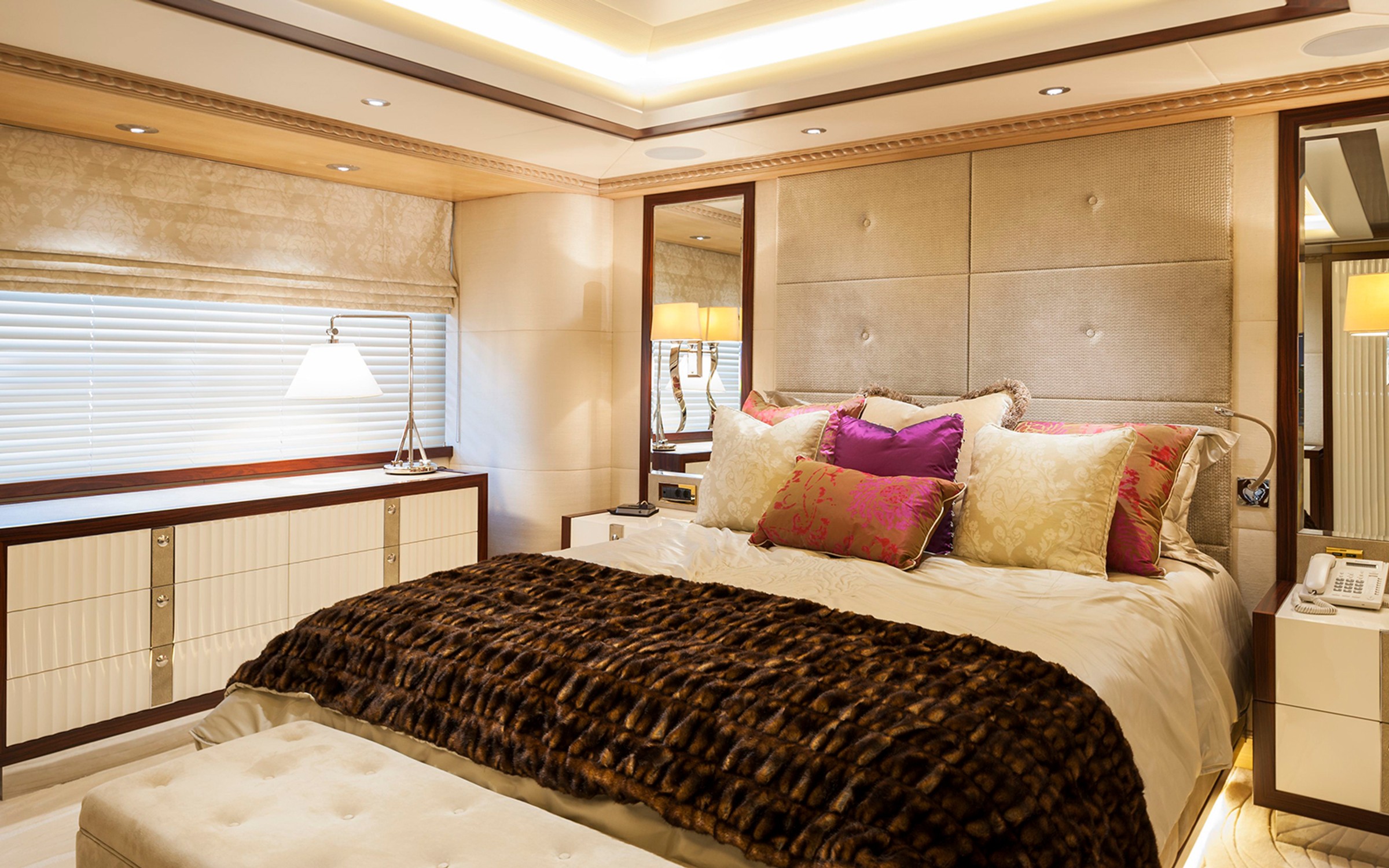 II Vagabondo, 65m superyacht refit, built by Dunya/Ursa, designed by H2 Yacht Design — photograph 19