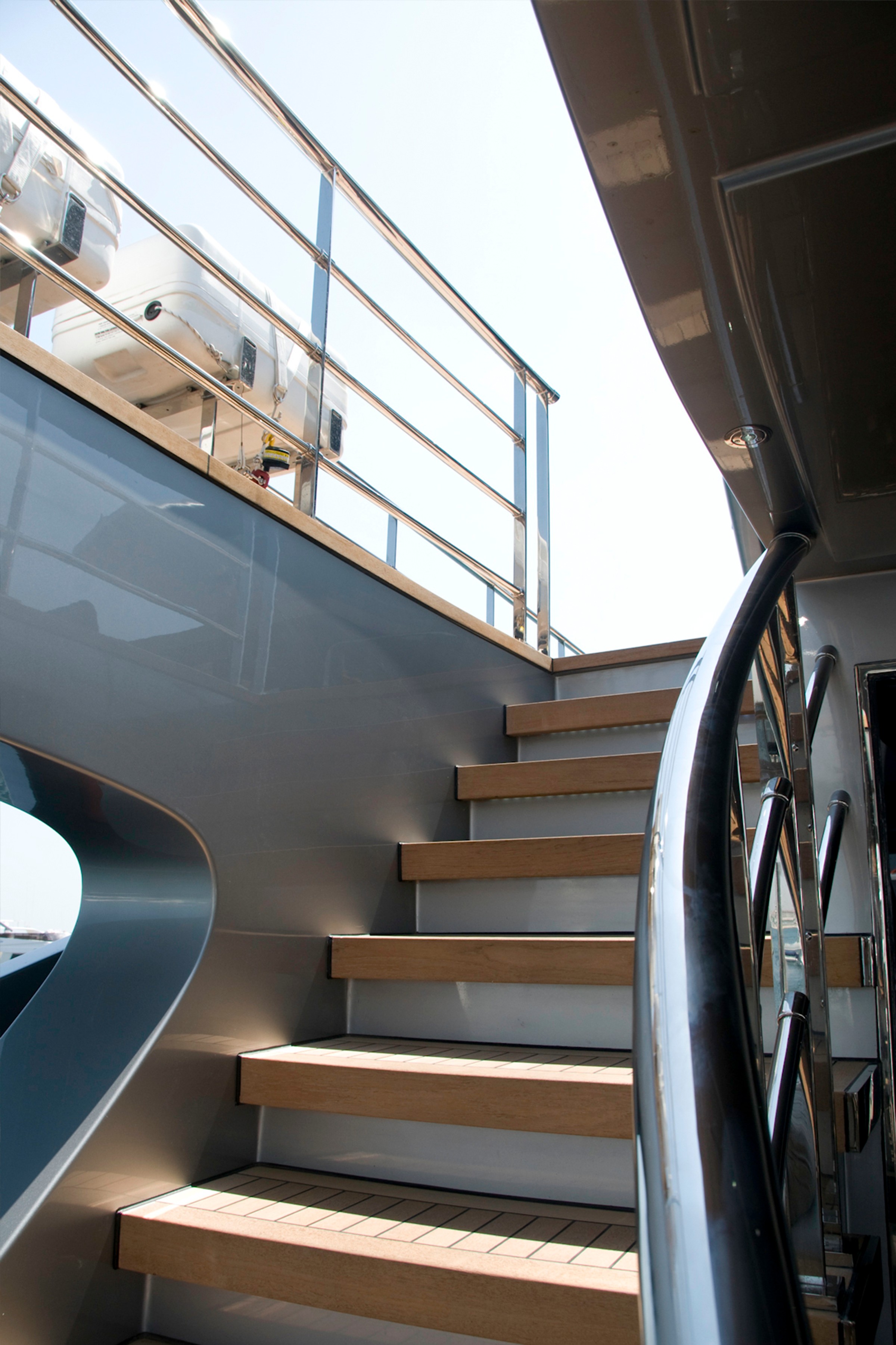 Tee Dje, 38m new build superyacht, built by Bilgin Yachts, designed by H2 Yacht Design — photograph 4