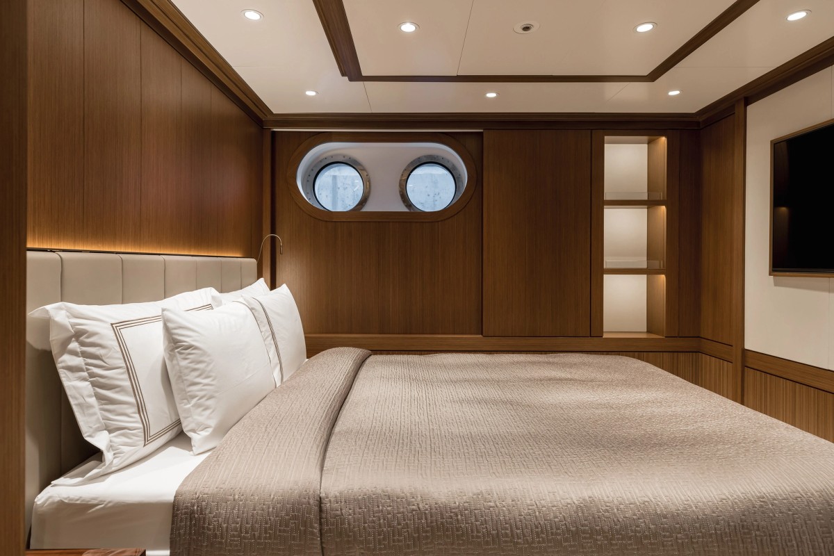 Victorious, 85m new build superyacht, built by AKYACHT, designed by H2 Yacht Design — photograph 47