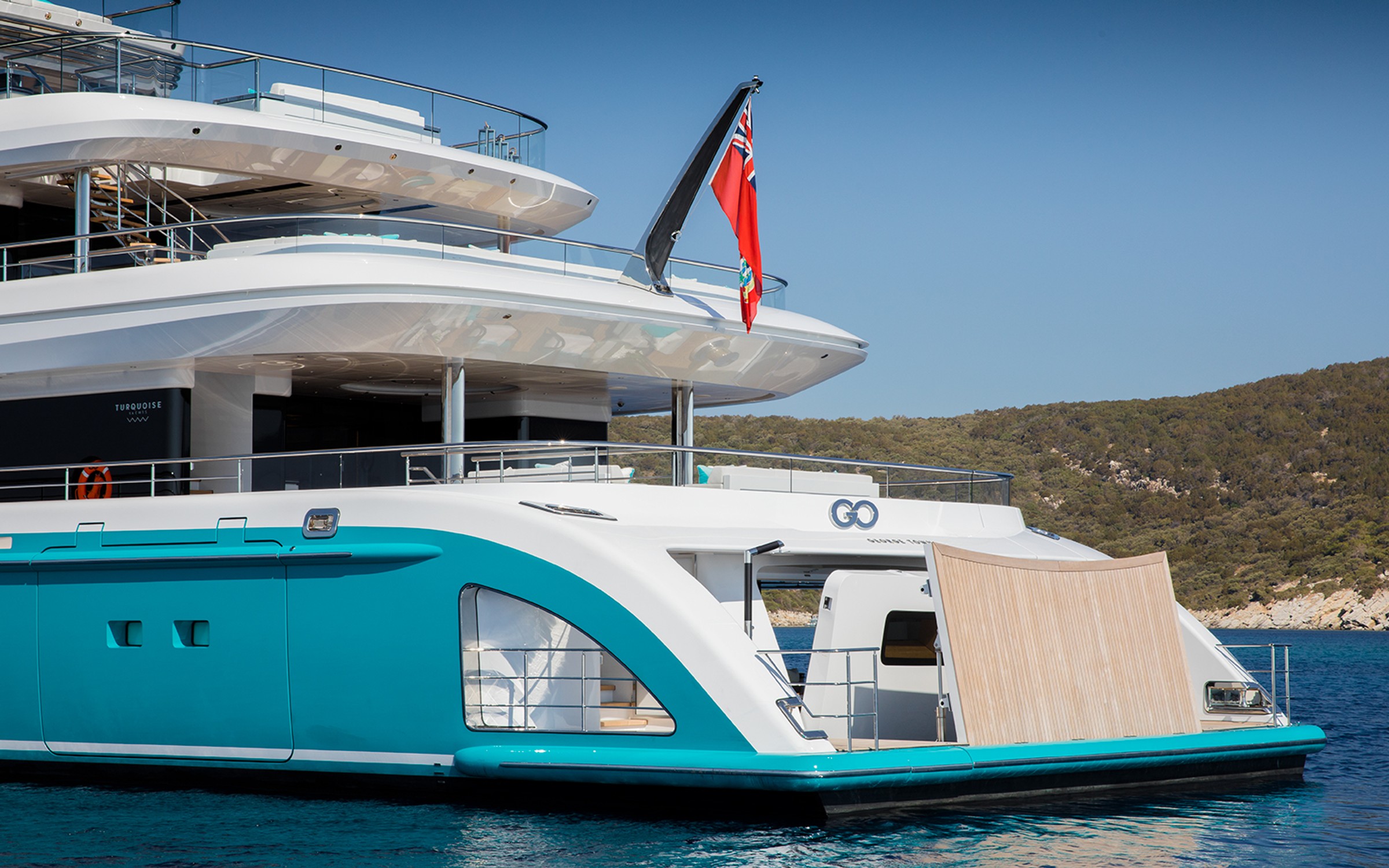 Go, 77m new build superyacht, built by Turquoise Yachts, designed by H2 Yacht Design — photograph 25