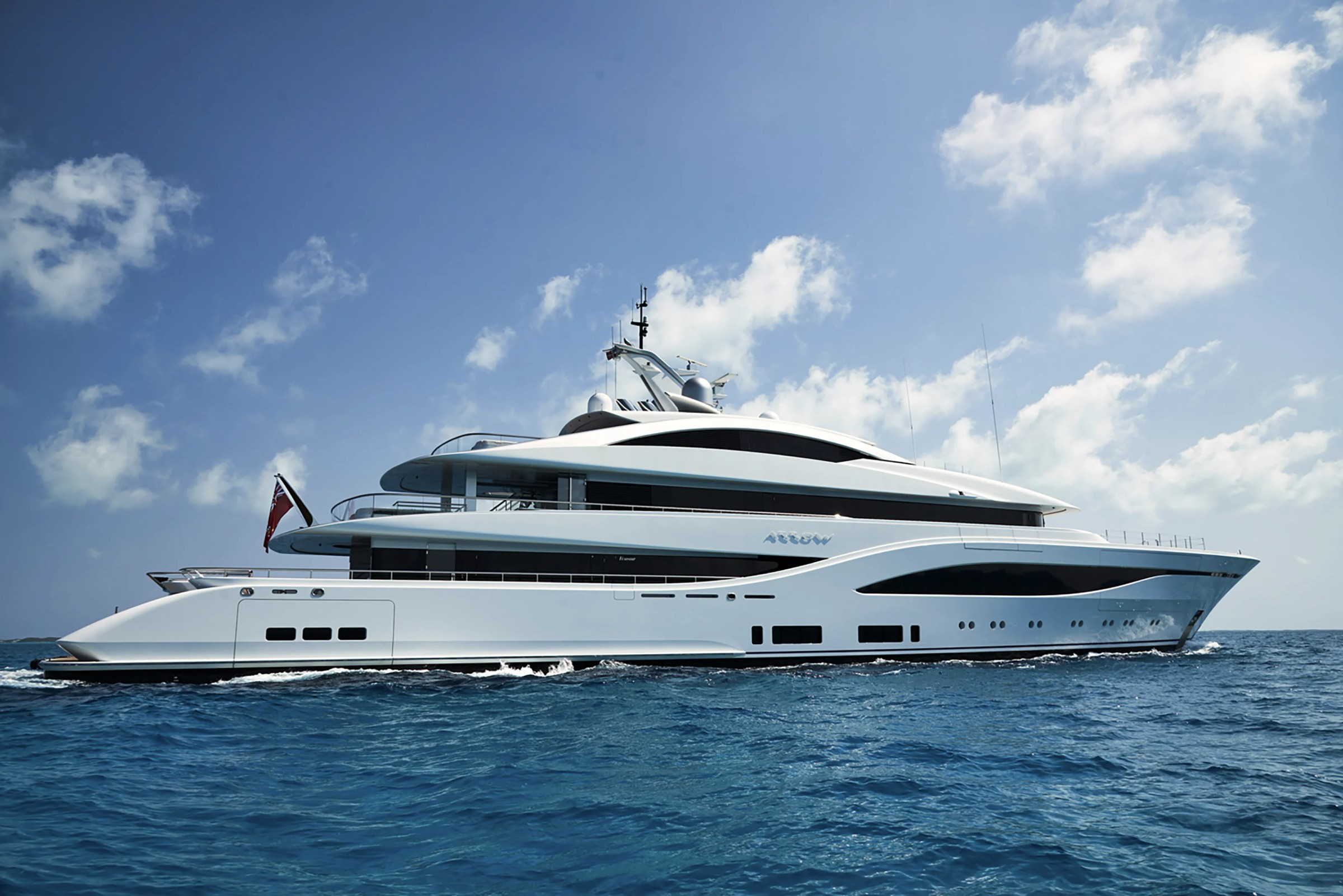 Arrow, 75m new build superyacht, built by Feadship, designed by H2 Yacht Design — photograph 4