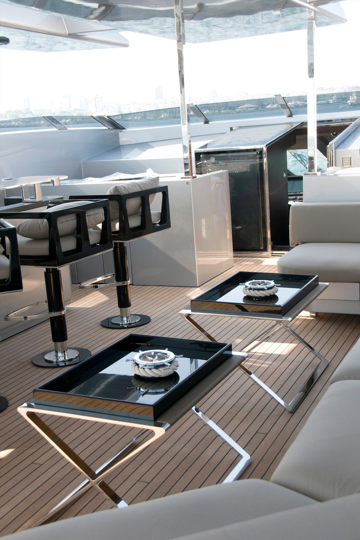 Tee Dje, 38m new build superyacht, built by Bilgin Yachts, designed by H2 Yacht Design — photograph 3