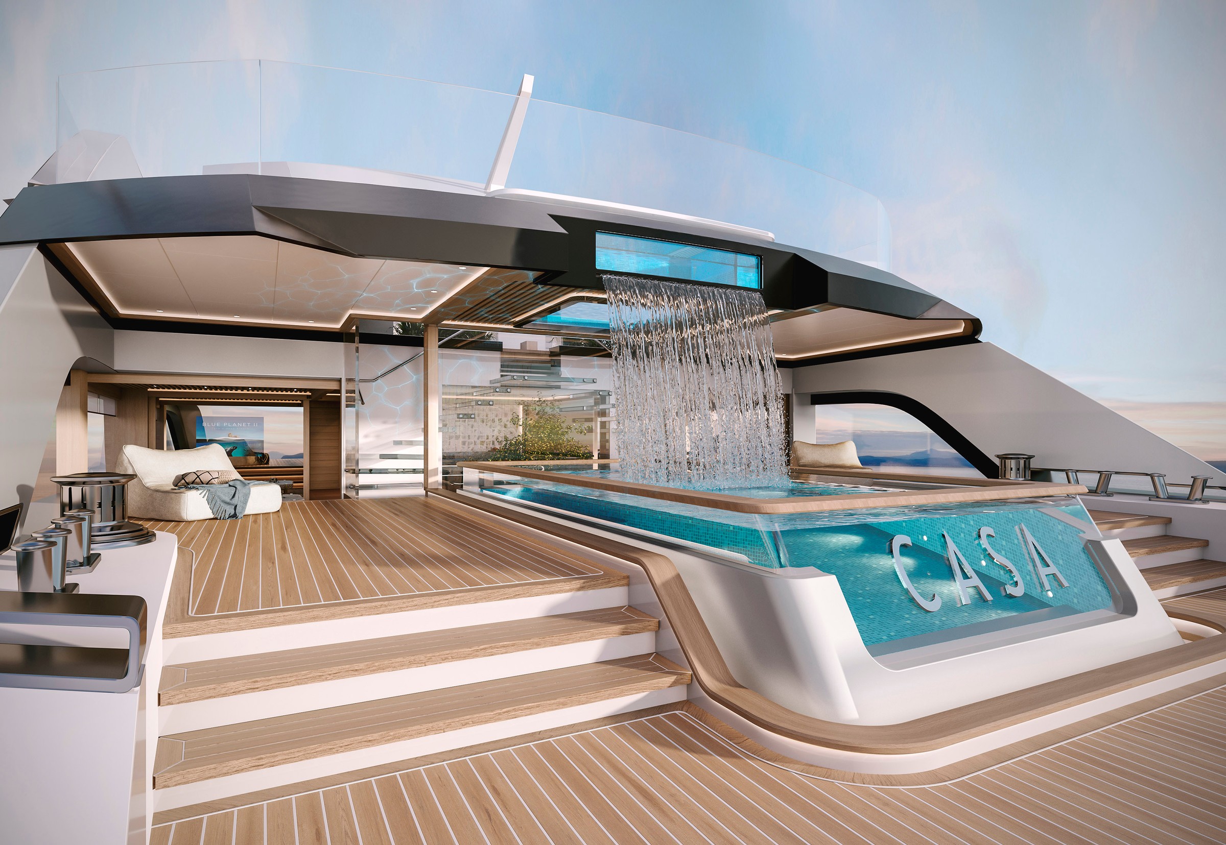 CASA, 80m superyacht concept, designed by H2 Yacht Design — photograph 10