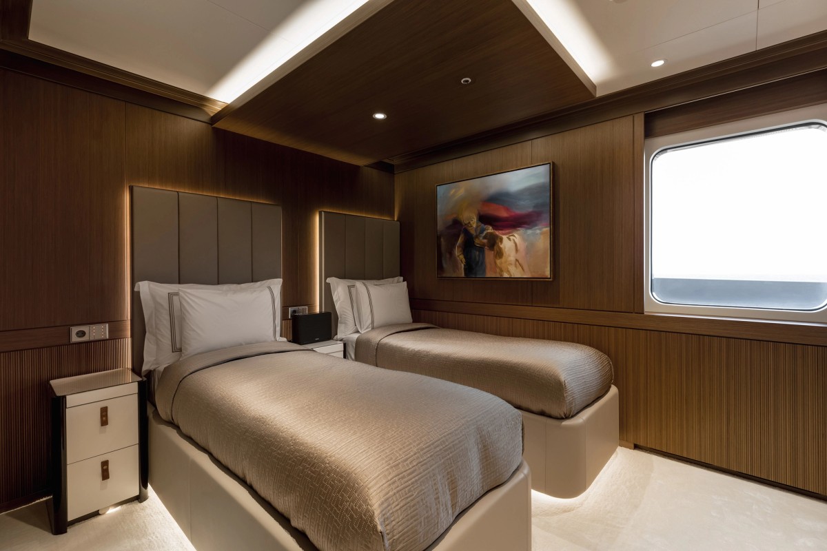 Victorious, 85m new build superyacht, built by AKYACHT, designed by H2 Yacht Design — photograph 48