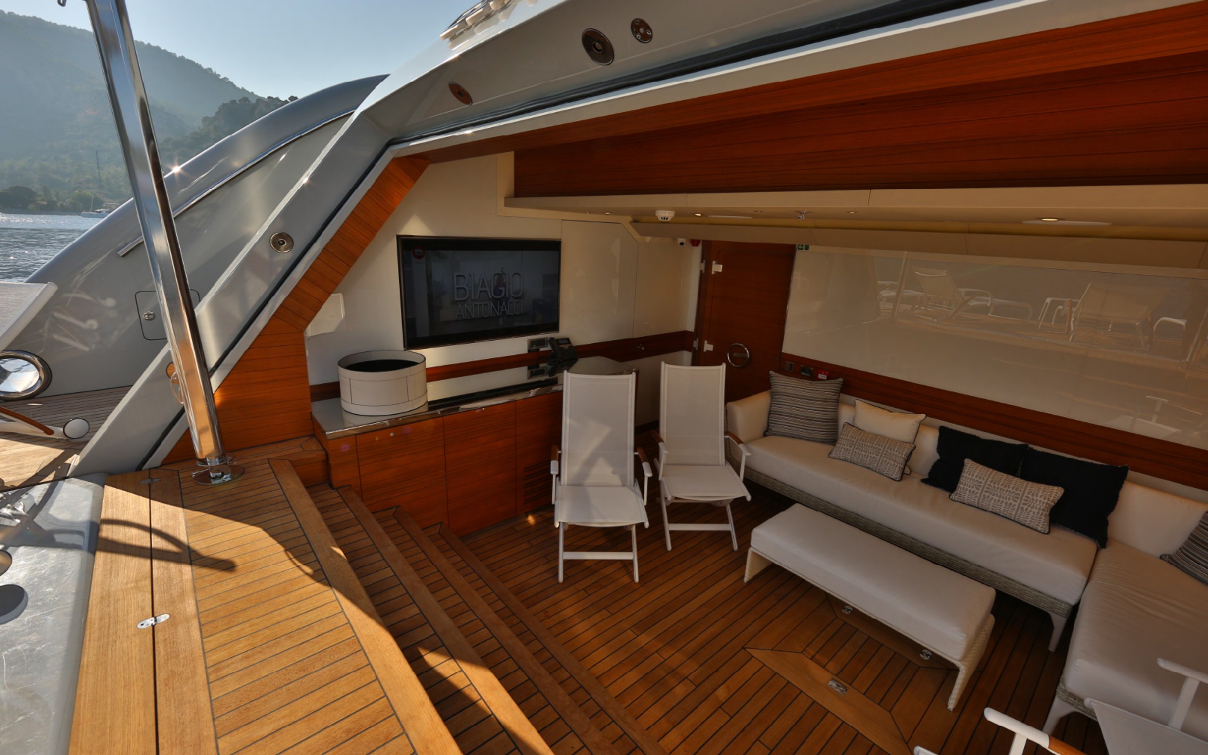 Giaola Lu, 47m new build superyacht, built by Bilgin Yachts, designed by H2 Yacht Design — photograph 10