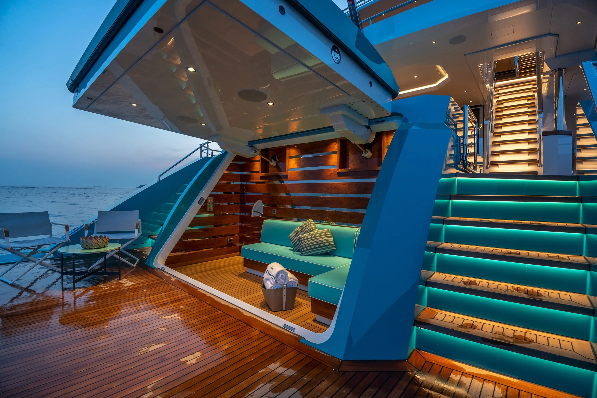 Jewels, 52.5m new build superyacht, built by Turquoise Yachts, designed by H2 Yacht Design — photograph 31