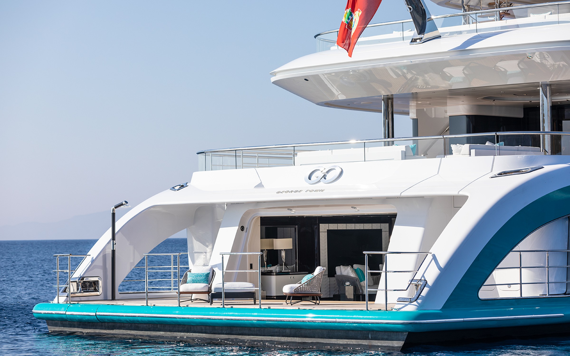 Go, 77m new build superyacht, built by Turquoise Yachts, designed by H2 Yacht Design — photograph 28