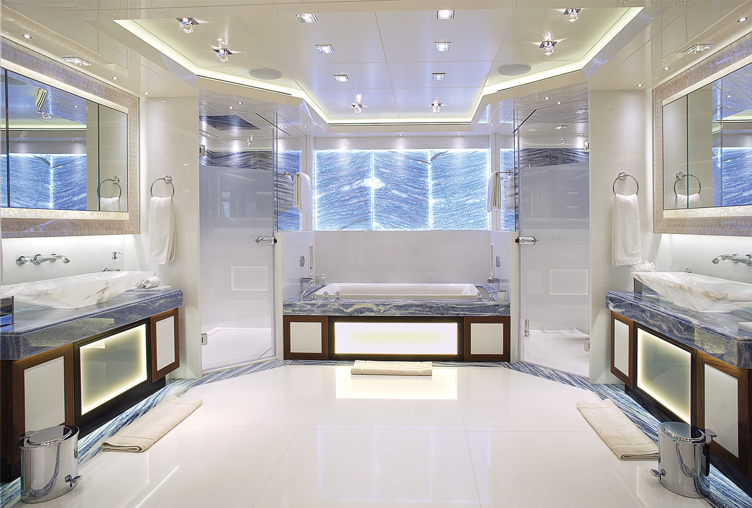Vicky, 72.4m new build superyacht, built by Proteksan, designed by H2 Yacht Design — photograph 19