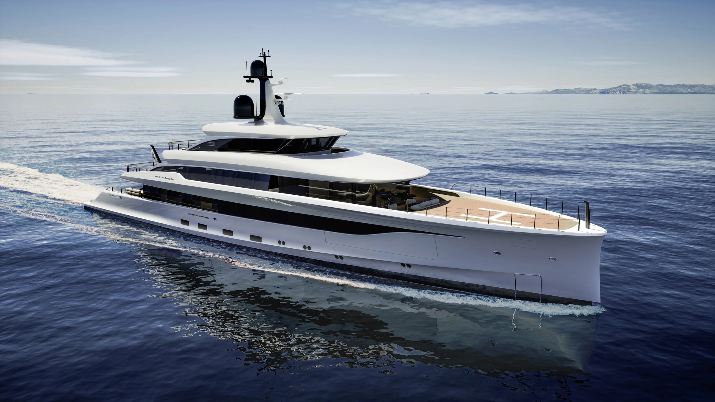 Voyage, 56.5m superyacht concept, designed by H2 Yacht Design — photograph 1