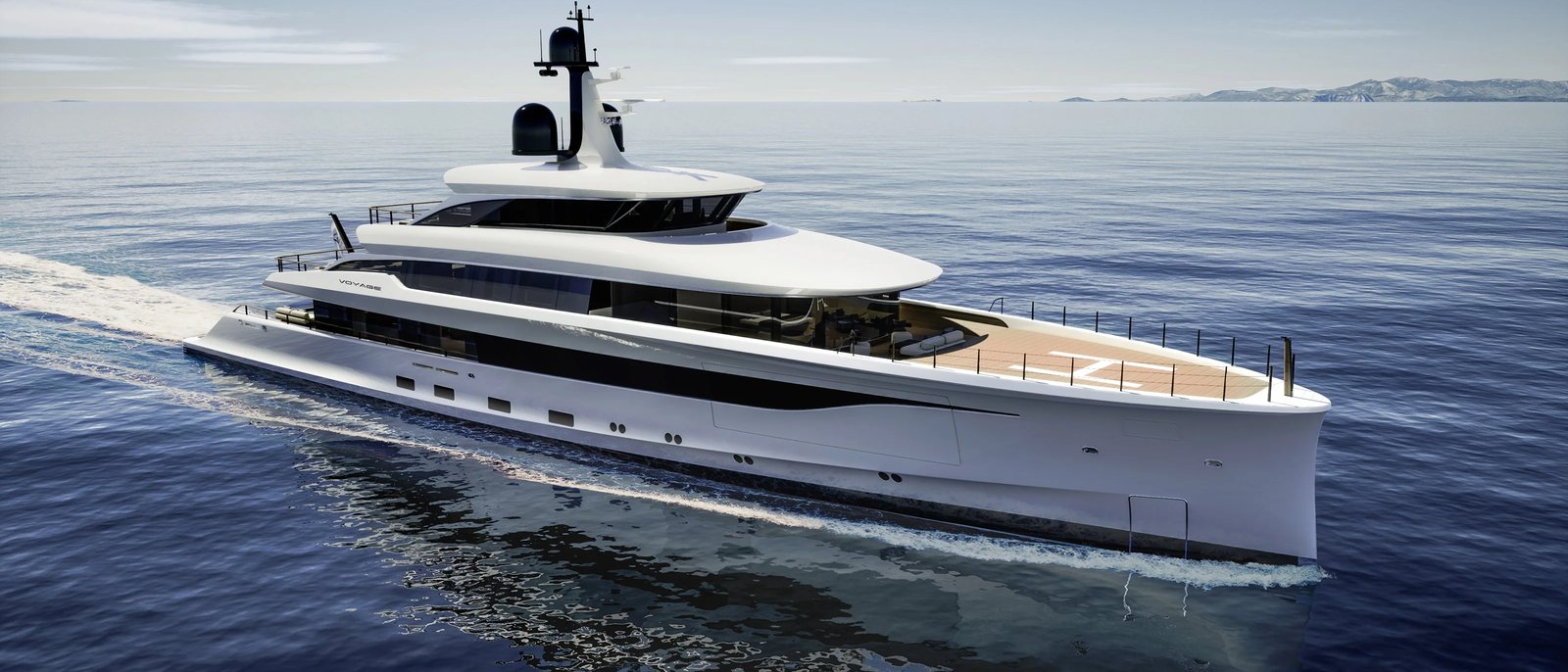 Voyage, 56.5m superyacht concept, designed by H2 Yacht Design