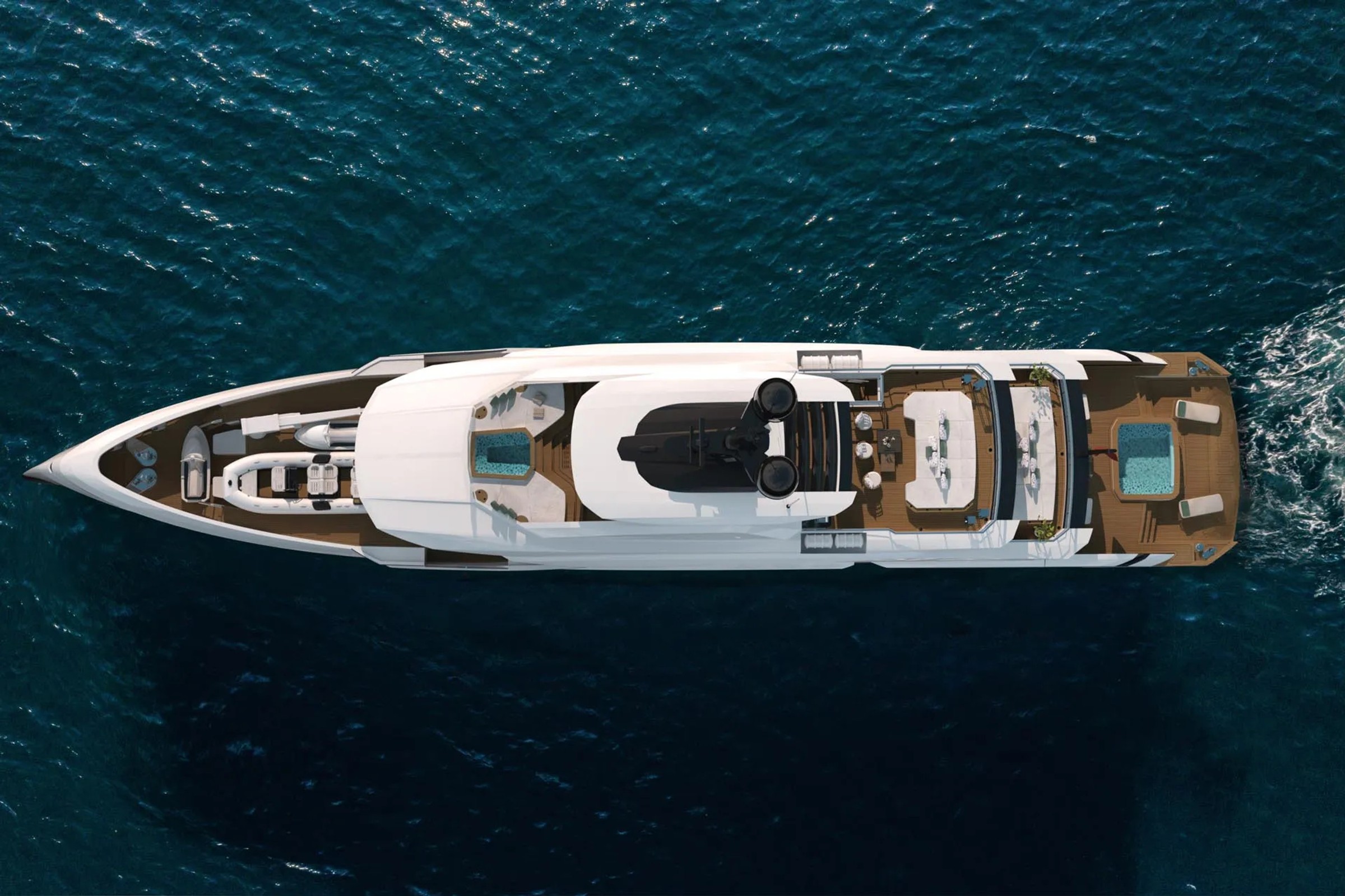 Bilgin 176 RB, 53.6m superyacht under construction, built by Bilgin Yachts, designed by H2 Yacht Design — photograph 1