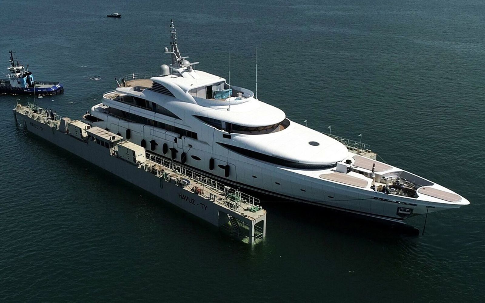 Victoria, 71m new build superyacht, built by AES Yacht, designed by H2 Yacht Design — photograph 1