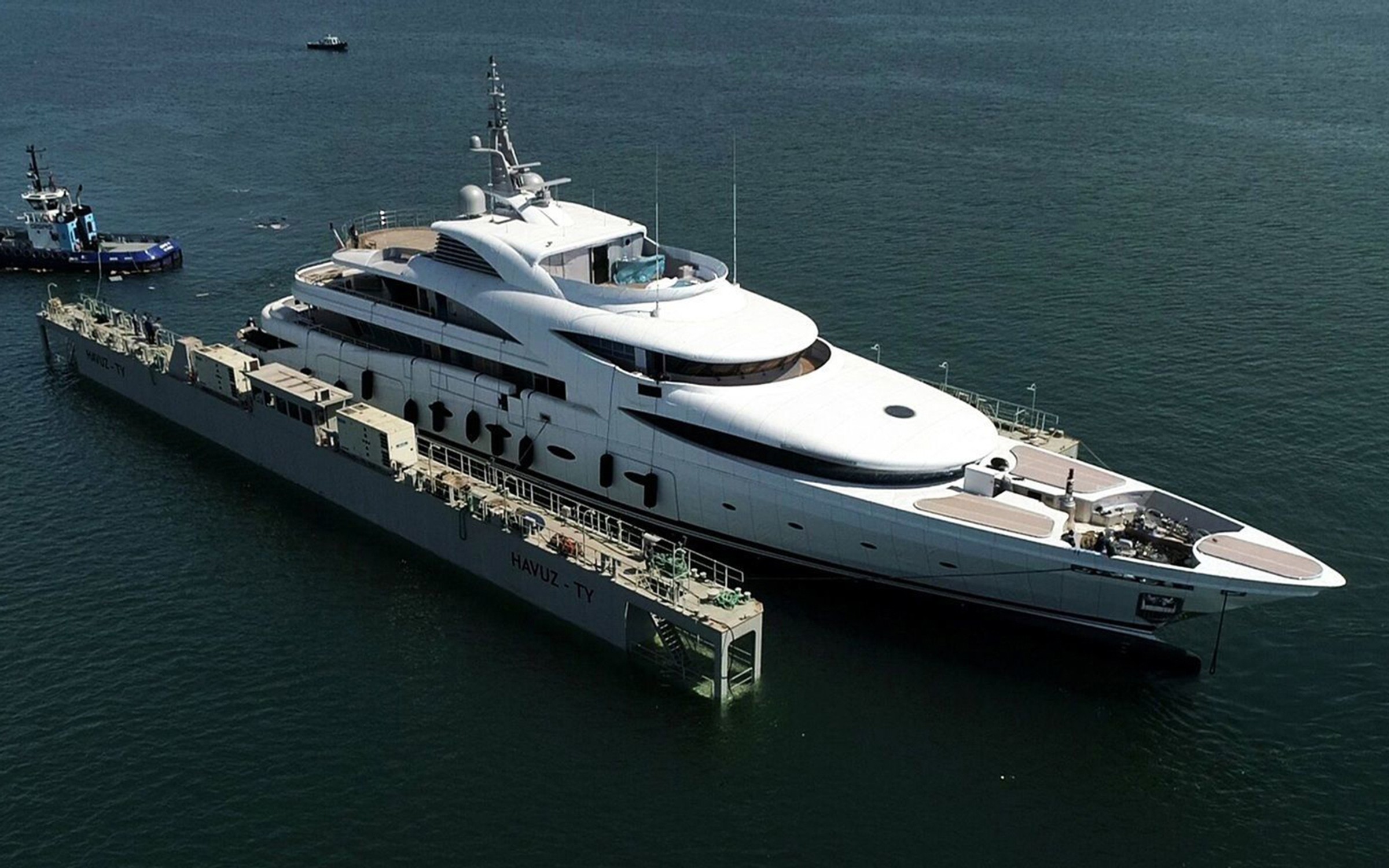 Victoria, 71m new build superyacht, built by AES Yacht, designed by H2 Yacht Design — photograph 1