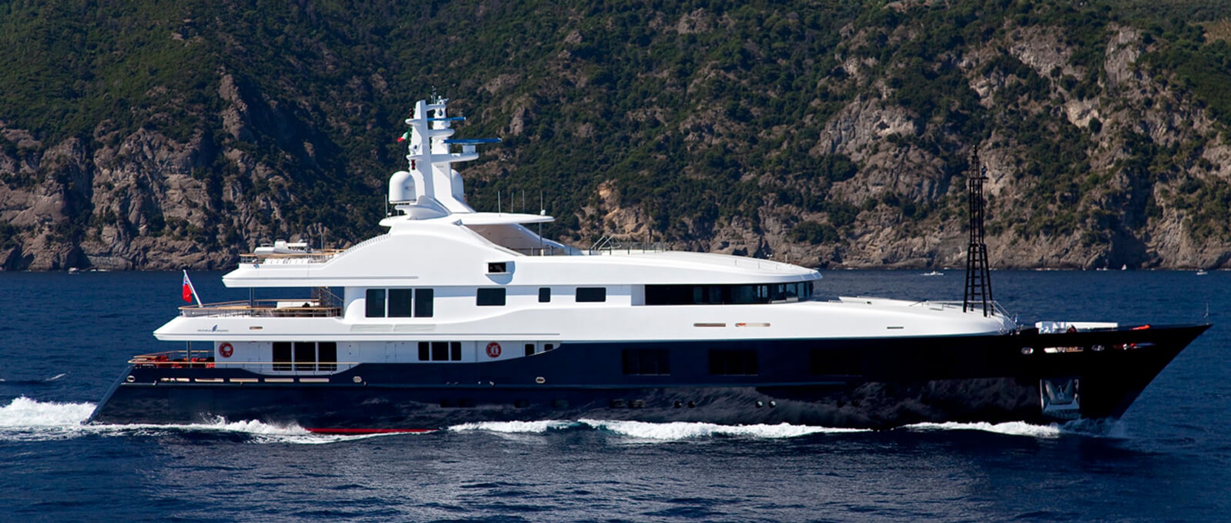 Baraka, 58m new build superyacht, built by Turquoise Yachts, designed by H2 Yacht Design