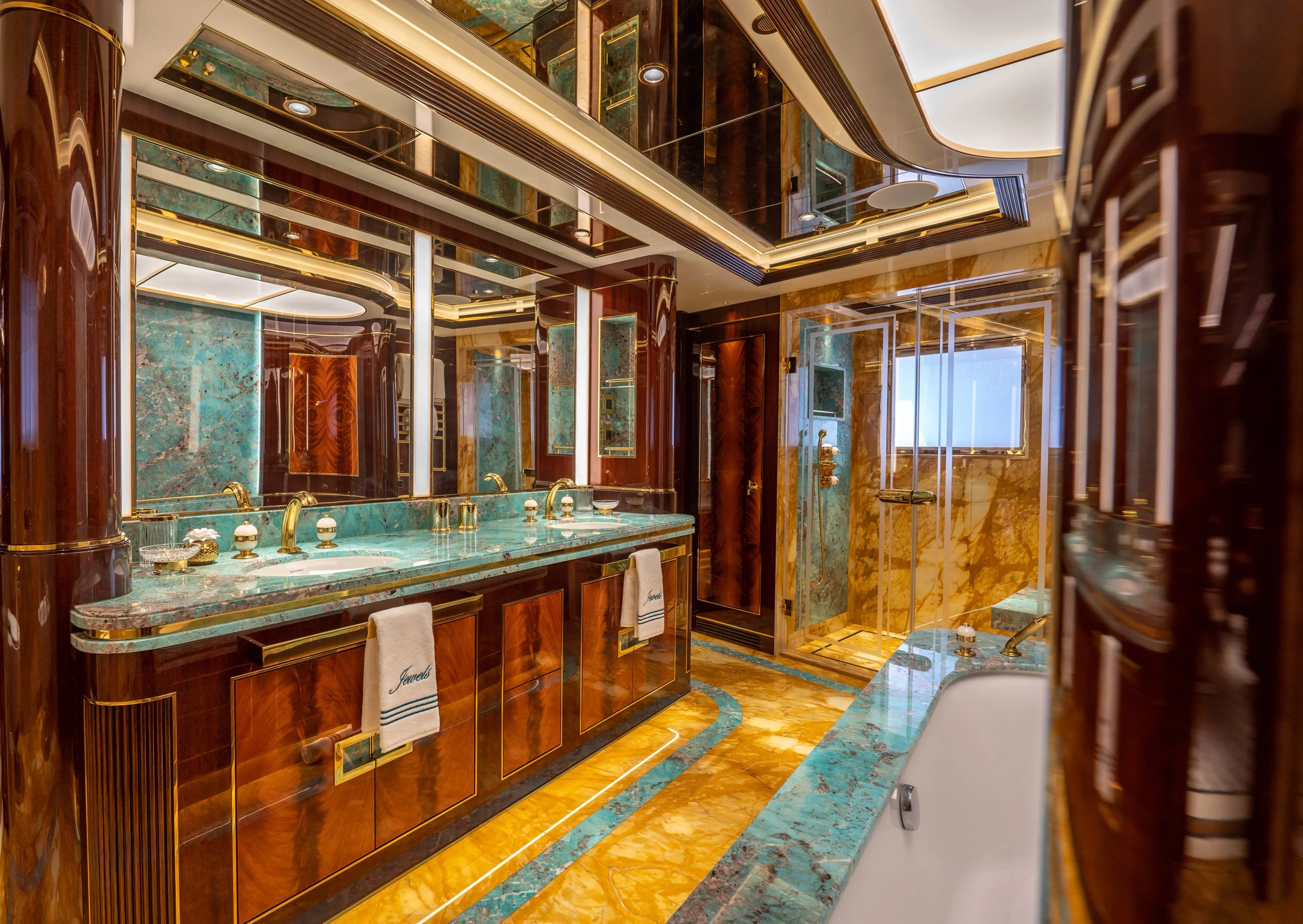 Jewels, 52.5m new build superyacht, built by Turquoise Yachts, designed by H2 Yacht Design — photograph 10