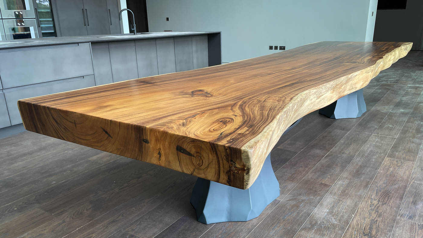 Indonesian Suar — 120mm Thick | Indonesian Suar Dining Table