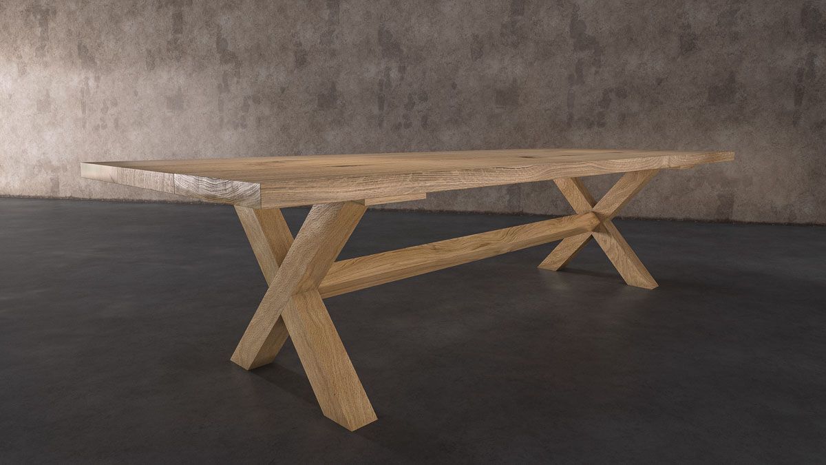 Chateau Deluxe dining table leg design