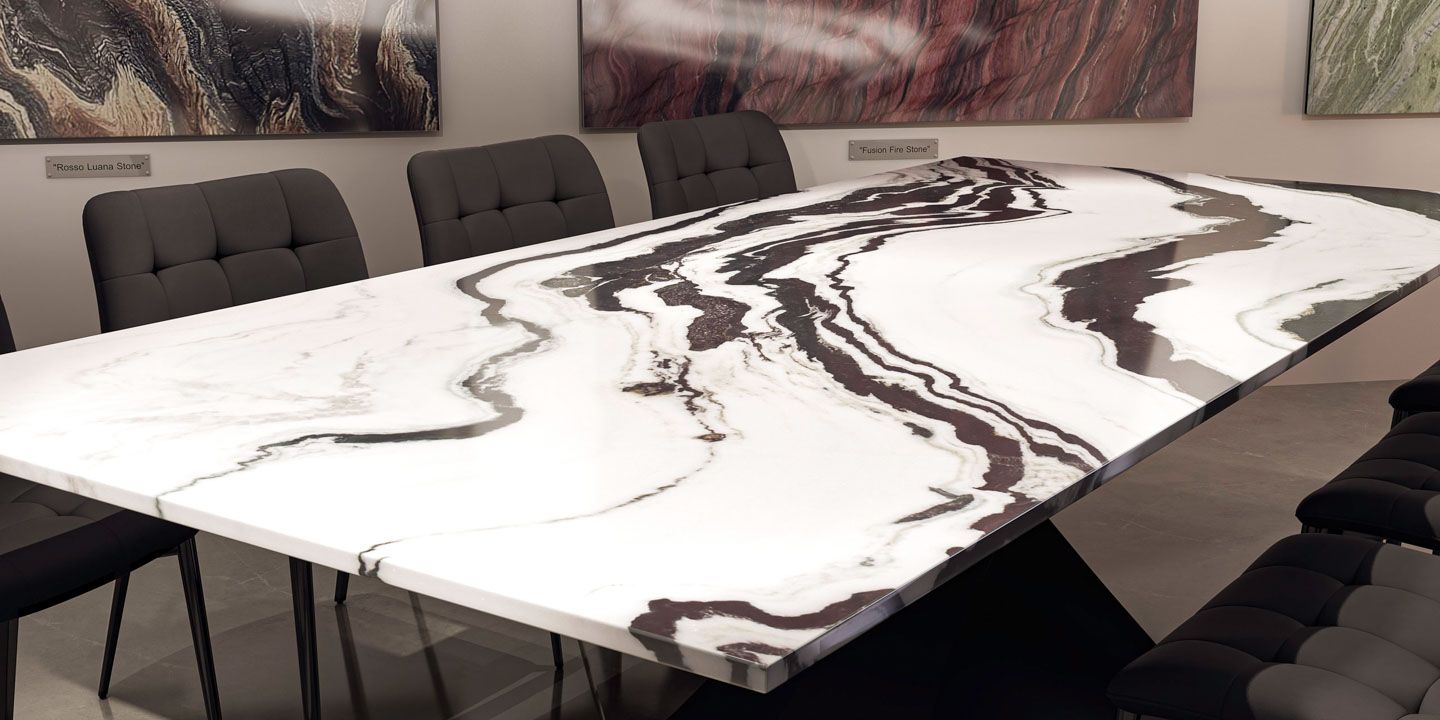 Natural Stone — Stormy White | Marble