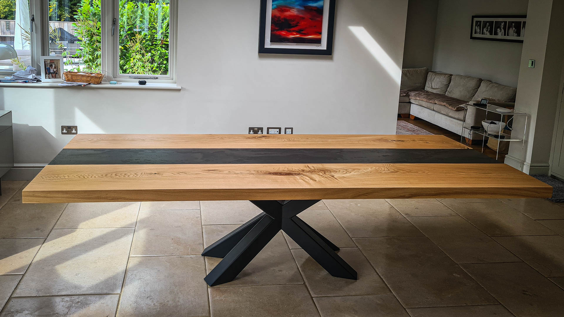 Dekton & Oak — Solaris with Dekton & Oak Top