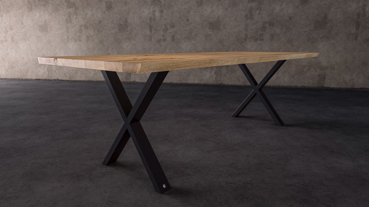 Vixen dining table leg design