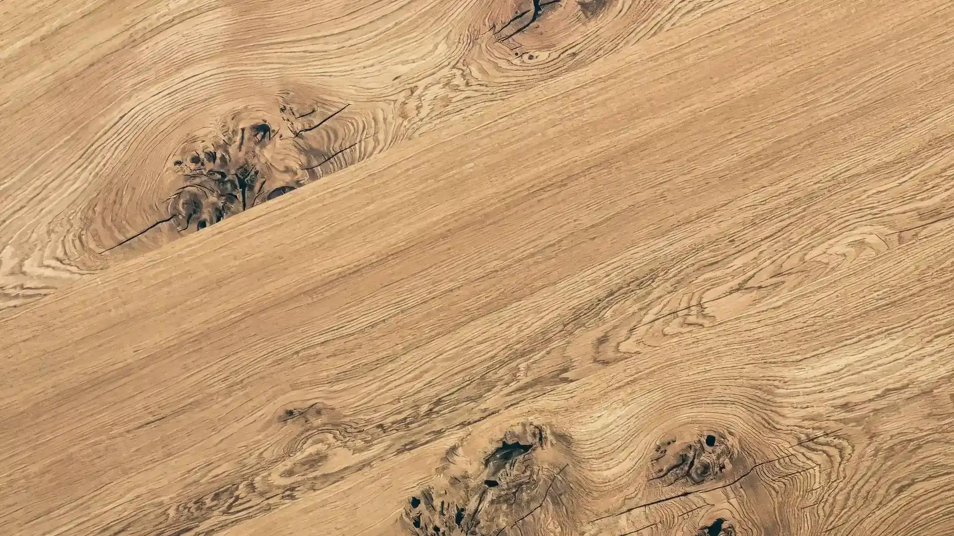 Statement French Oak table top material