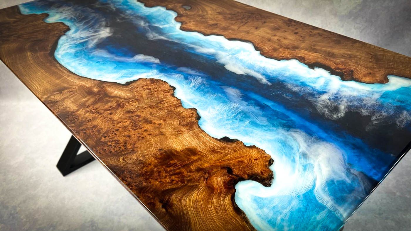 Resin-Infused Pippy Oak — Seascape Resin Infused