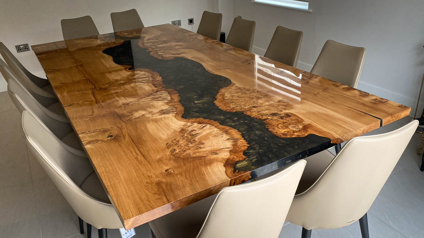 Epoxy Dining Room Resin Table Acacia Table For Sale Kitchen Table