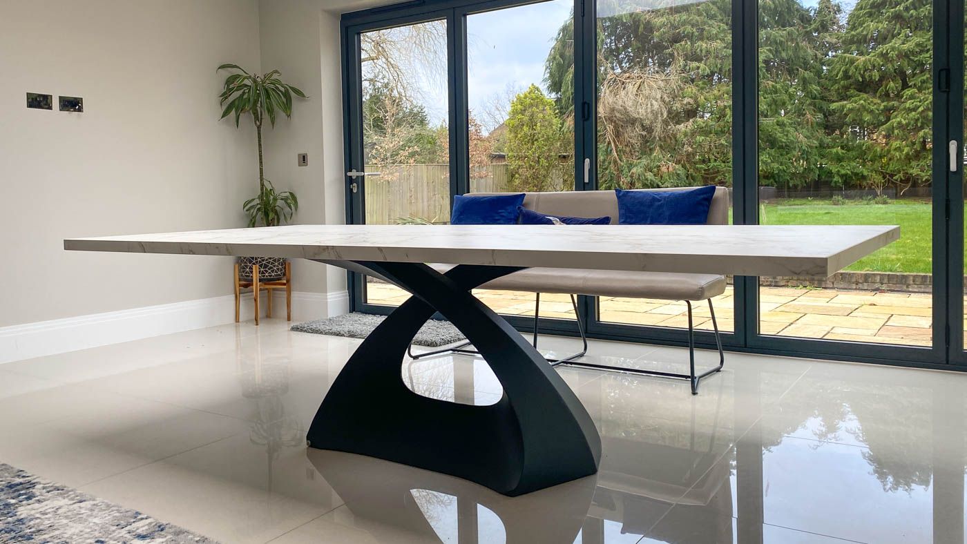 Dekton® — Helix with Liquid Sky Dekton