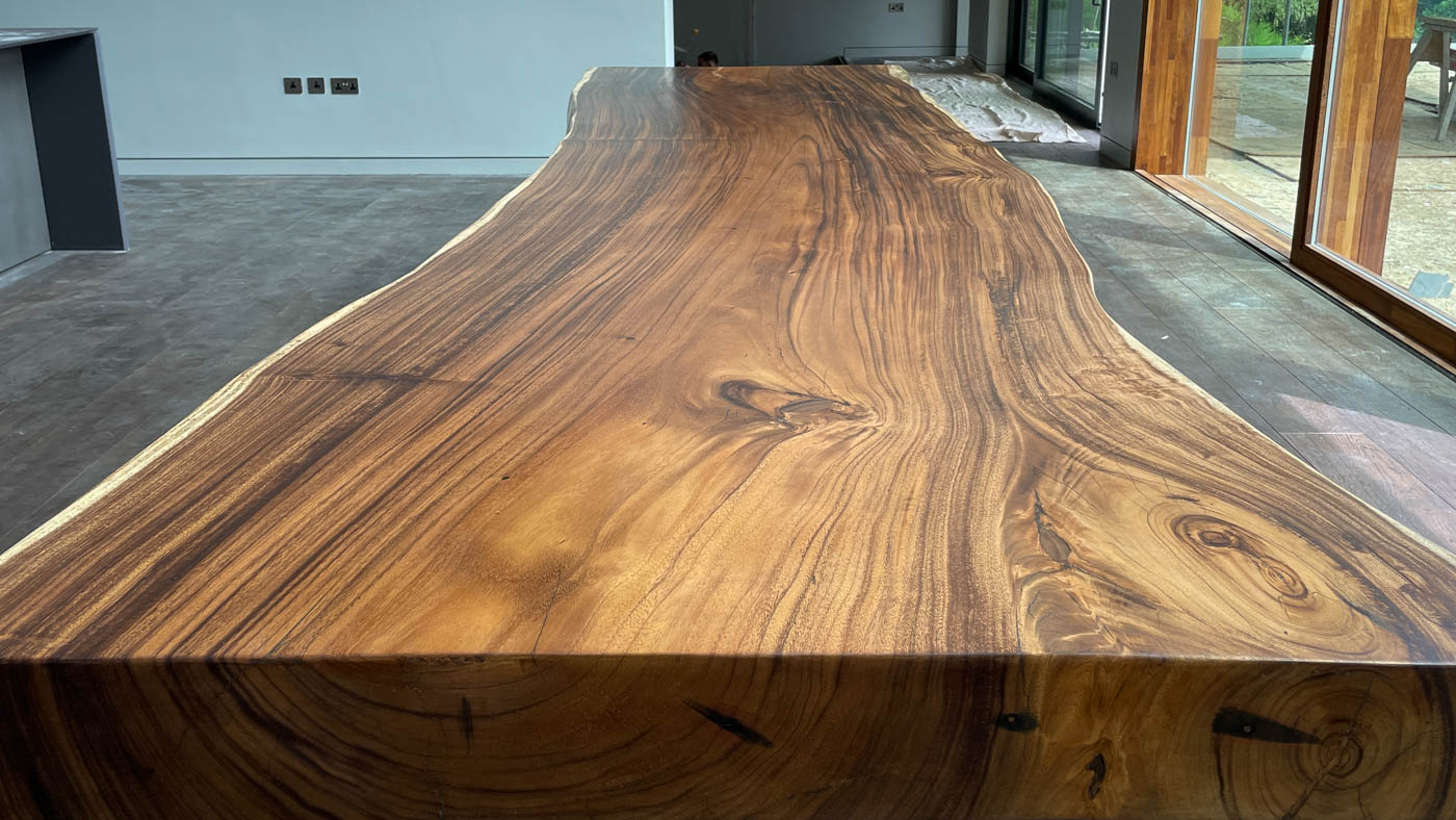 Indonesian Suar — 120mm Thick | Indonesian Suar Dining Table