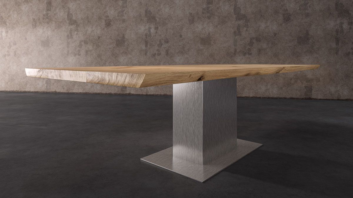 Forum dining table leg design