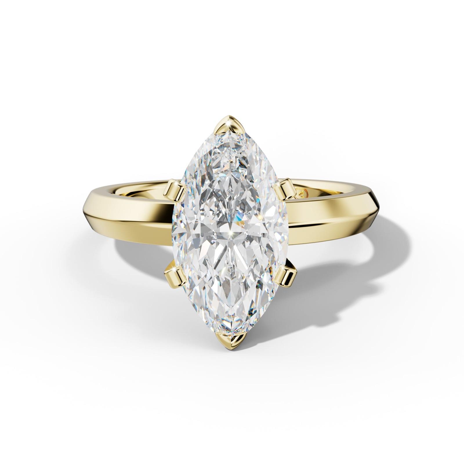 Nia Marquise Diamond Engagement Ring