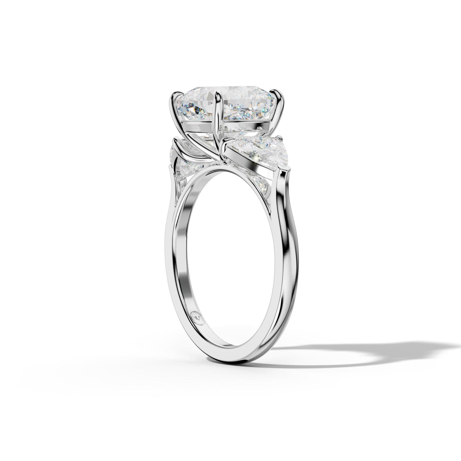 Ivy Cushion Cut Engagement Ring